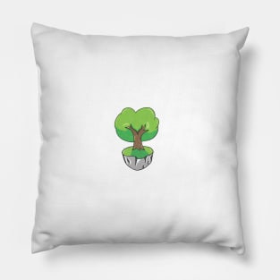 Vintage Tree #teamtrees Design Pillow