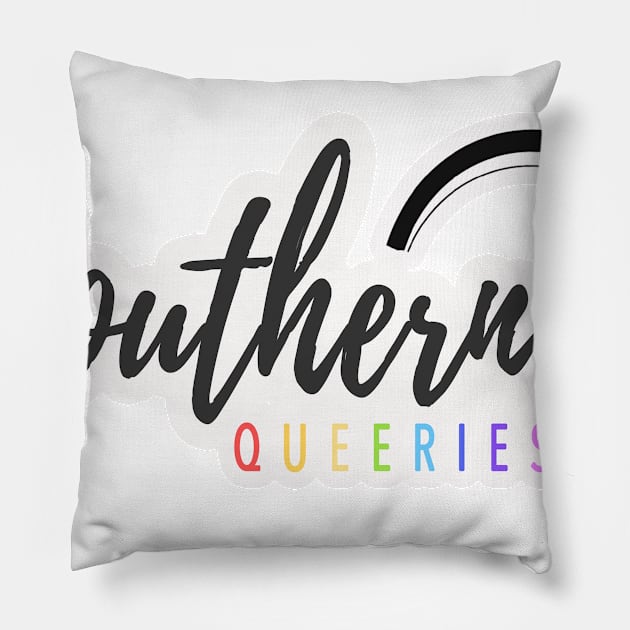 Share the love Sticker Pillow by Southern Queeries Podcast