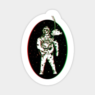 Vintage diving suit Magnet