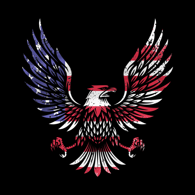 USA  Merica Eagle USA 4th July by CoolFuture