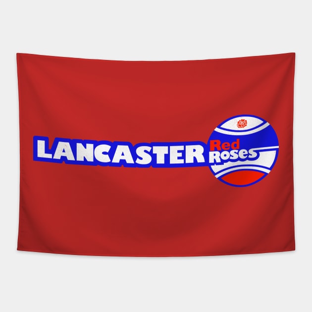 Defunct Lancaster Red Roses Basketball Tapestry by LocalZonly