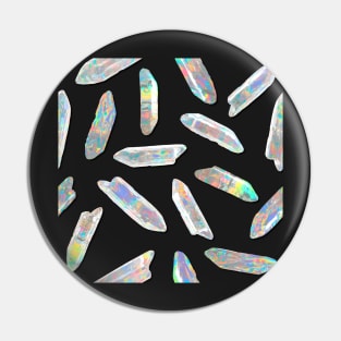 Iridescent Crystals Pin