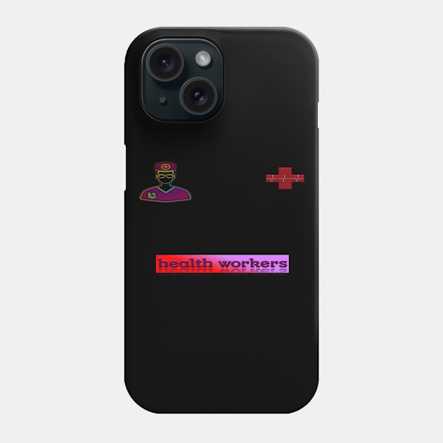 Health workers Phone Case by Idham Jaya