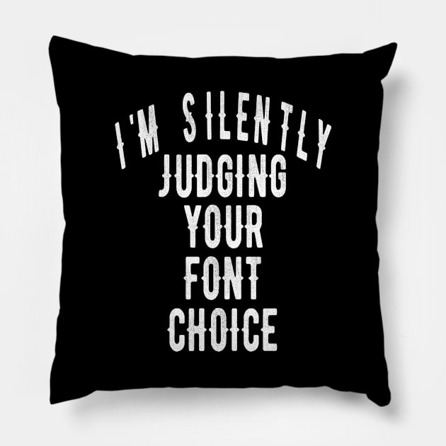 Graphic Designer Art Creator Funny Gift Pillow by OriginalGiftsIdeas