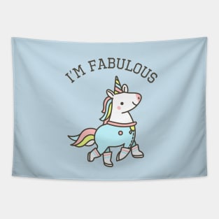 I'm Fabulous | Unicorn Tapestry