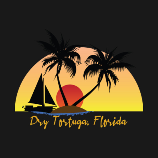 Discover Dry Tortuga Florida - Dry Tortuga Florida - T-Shirt