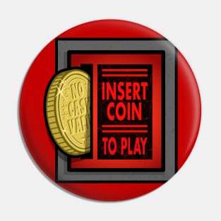 Arcade Coin Slot - Pinball Game Coin-Op Pin