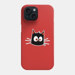 Red Cat Eyes Phone Case