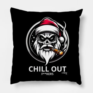 Naughty List Nightwatch Santa Pillow