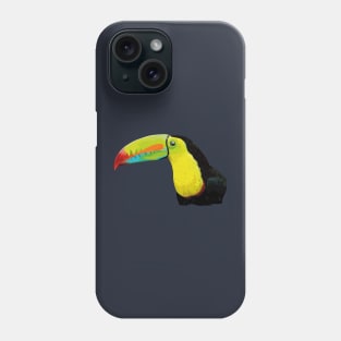 Green-billed toucan Phone Case