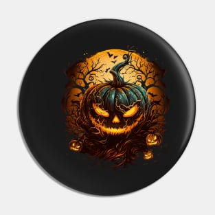 Evil Pumpkin Pin