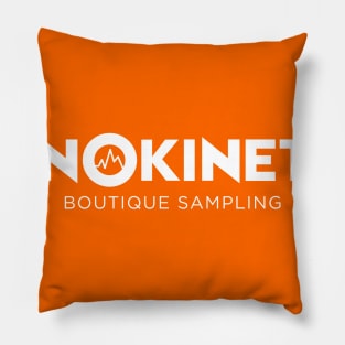 Sonokinetic Logo White Text Pillow