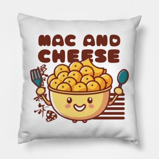 Kawaii Mac and Cheese Pillow