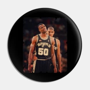 Twin Towers in The 1999 Finals - David Robinson Pin