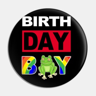 Birth Day Boy Pin