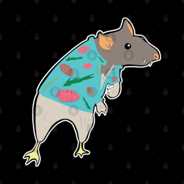 The Vampire Rat in the Hawaiian Top by DDDInspiration