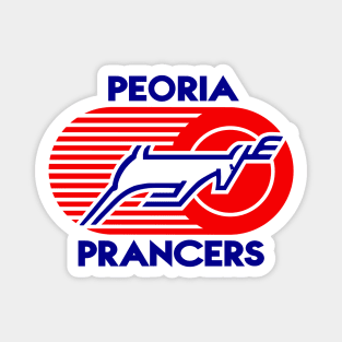 DEFUNCT - Peoria Prancers Hockey Magnet