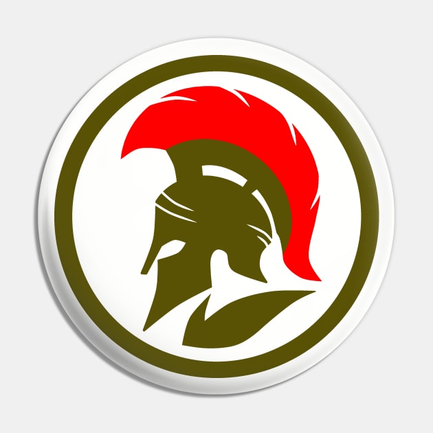 Spartan Warrior Pin by Tuye Project