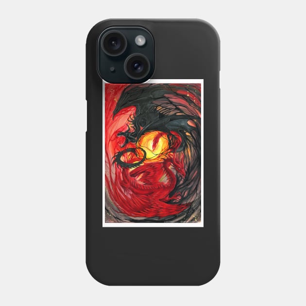 Opposition Phone Case by drakhenliche