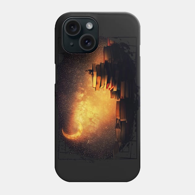 midnight tale Phone Case by psychoshadow