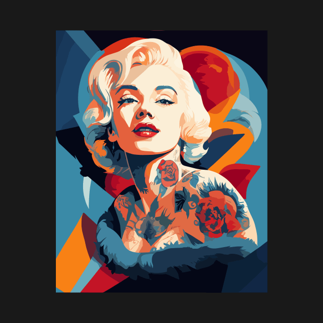 Marilyn Pop by Kingrocker Clothing