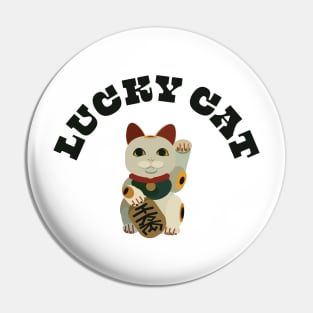 8ts Lucky Cat Pin