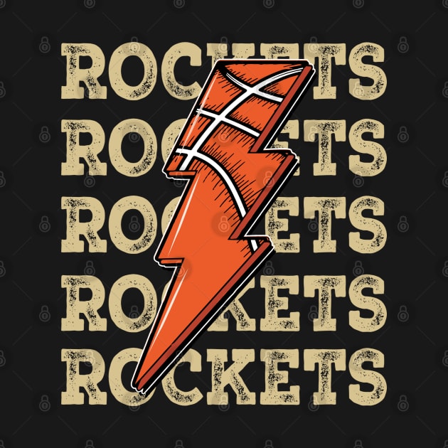 Funny Sports Rockets Proud Name Basketball Classic by Frozen Jack monster