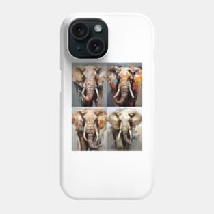 Elephant collage Phone Case