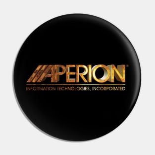 Aperion - Gold with Extrusion - Full Company Name Pin