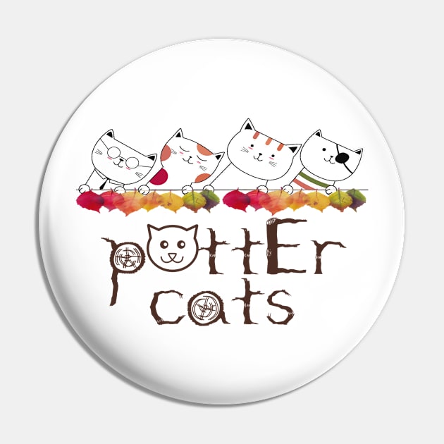 potter cats Pin by DELLA73