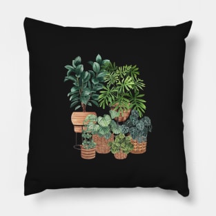 Potted Plants Collection 3 Pillow