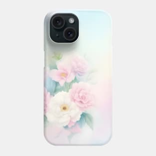 Pastel Color flowers Phone Case