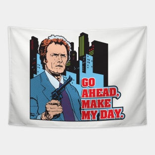 Go Ahead Make My Day - Dirty Harry Tapestry