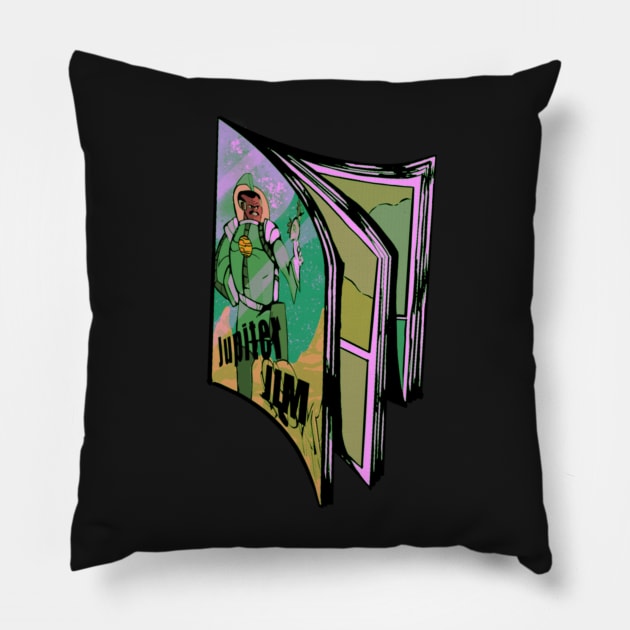 ROTTMNT Jupiter Jim Comic Pillow by Shirlockart