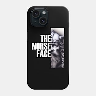 The Norse Face 4 - Viking Warrior Face T-Shirt Phone Case