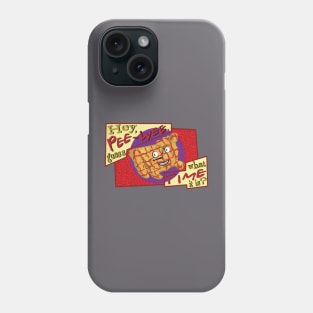 Clocky Knows the Time Phone Case