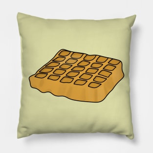 I love waffle Pillow