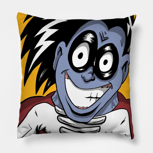 Freakazoid Pillow by Black Snow Comics