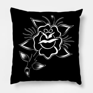 HomeSchoolTattoo Rose Pillow