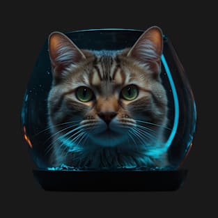 Cat in fish bowl T-Shirt