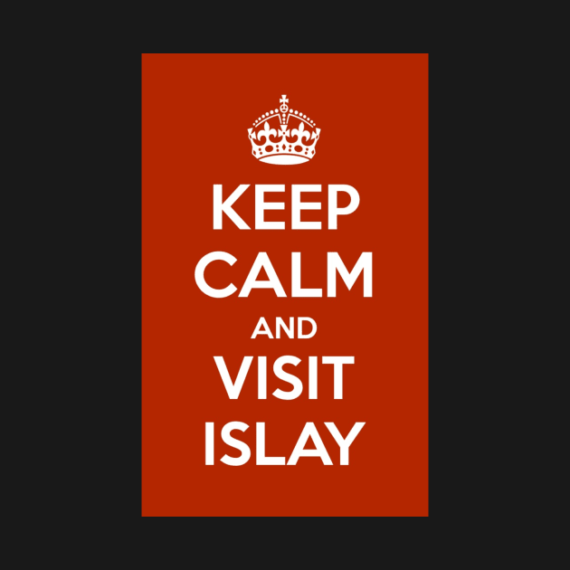 Keep Calm and Visit Islay sticker by simplythewest