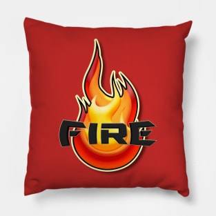 Fire Design Pillow