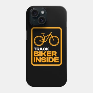 Track Biker Inside Bicycle Phone Case