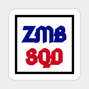 ZMBSQD Logo Magnet