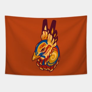 Greater prairie chicken Tapestry