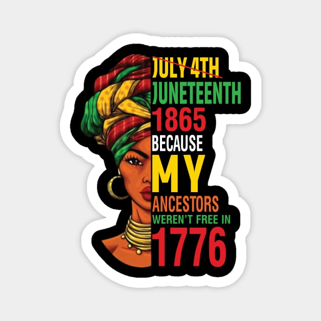 juneteenth Magnet by Gigart