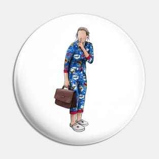 Villanelle - Killing Eve,illustration, poster, wall art, Jodie, Sandra, outfit, fashion, perfume, sorry baby, suit, dress Pin