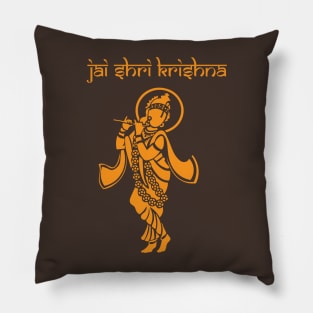 Jai Shri Krishna Pillow