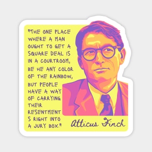 Atticus Finch Quote Magnet