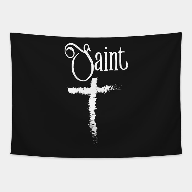 Saint tee Tapestry by TimberleeEU